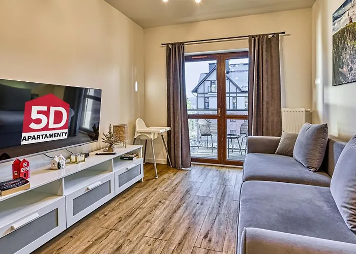 A5 Z Basenem, Sauna, Jacuzzi, Silownia - 5d Apartment Szklarska Poreba